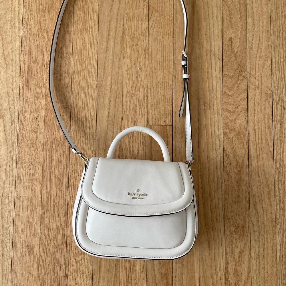Kate Spade White Crossbody Bag
